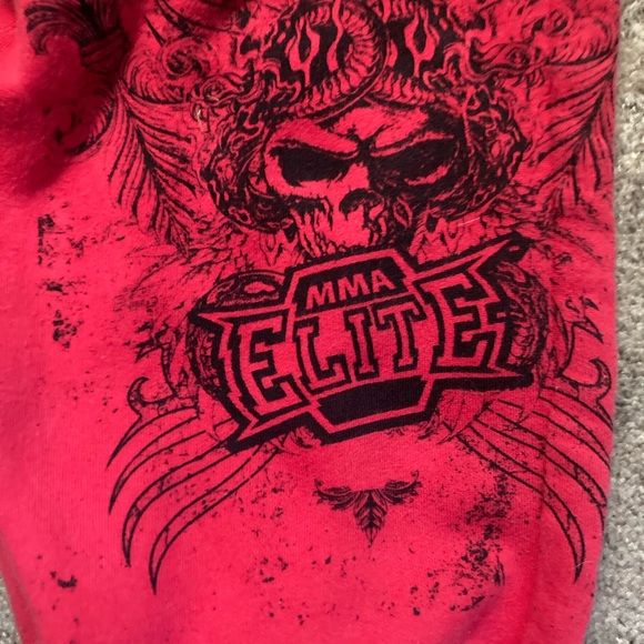 crazy vintage mma elite zip up size XXL fits like XL - Picture 4 of 6